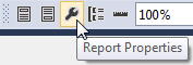 RDLC - Report Properties Toolbar Button